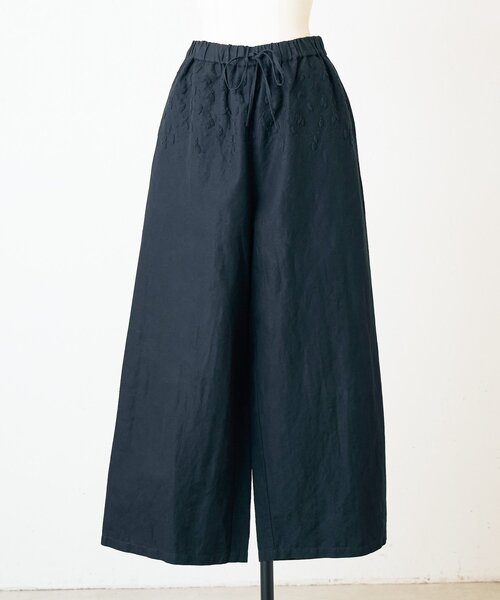 LIVETART（リヴェタート）の「刺繍イージーパンツ（その他パンツ・レディース・ホワイト/ブラック・FREE）」の13枚目の写真