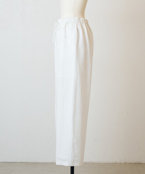 LIVETART（リヴェタート）の「刺繍イージーパンツ（その他パンツ・レディース・ホワイト/ブラック・FREE）」の17枚目の写真