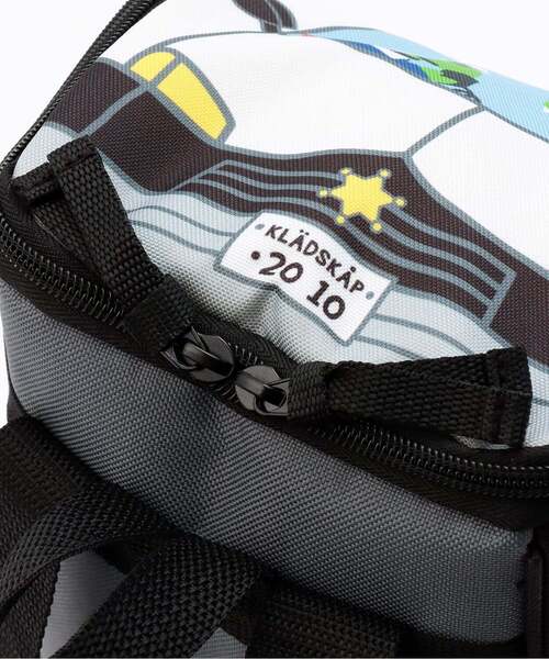 kladskap（クレードスコープ）の「パトカーリュック（バックパック/リュック・キッズ・ブラック・F）」の5枚目の写真