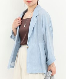 MICO COULIER | シアーデニムテーラージャケット(テーラードジャケット)