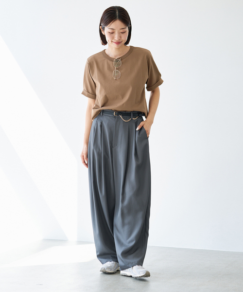 クロップドTシャツ（Tシャツ/カットソー）｜IENA（イエナ）の