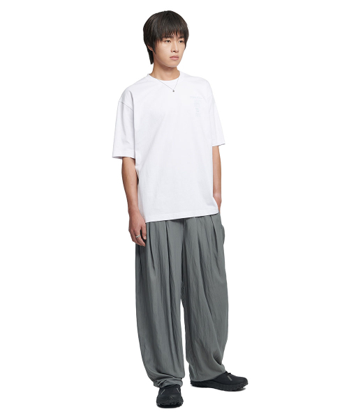 NOMANUAL(NOMANUAL)の「R.C NYLON PANTS - CHARCOAL(その他パンツ・レディース・その他・LARGE/MEDIUM/SMALL)」の5枚目の写真