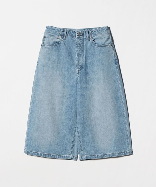 UNITED ARROWS（ユナイテッドアローズ）の「＜FILL THE BILL＞ルーズ ハーフ デニムパンツ（デニムパンツ・レディース・コバルトブルー/ブラック・26/28/27）」の2枚目の写真