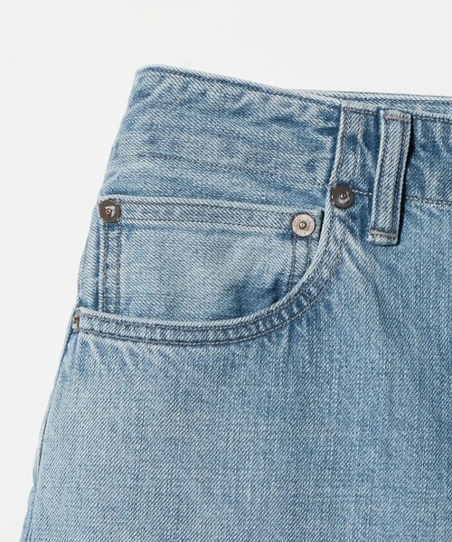 UNITED ARROWS（ユナイテッドアローズ）の「＜FILL THE BILL＞ルーズ ハーフ デニムパンツ（デニムパンツ・レディース・コバルトブルー/ブラック・26/28/27）」の5枚目の写真