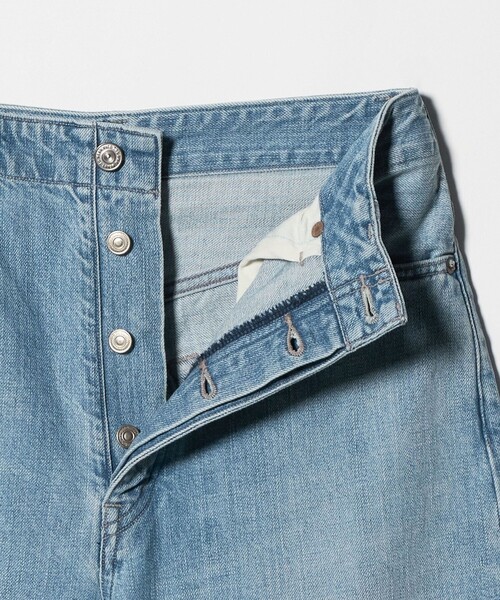UNITED ARROWS（ユナイテッドアローズ）の「＜FILL THE BILL＞ルーズ ハーフ デニムパンツ（デニムパンツ・レディース・コバルトブルー/ブラック・26/28/27）」の8枚目の写真