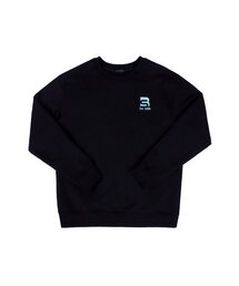 BUTTON SEOUL（ボタンソウル）の「オーバーサイズロゴスウェット（ブラック）（スウェット）」