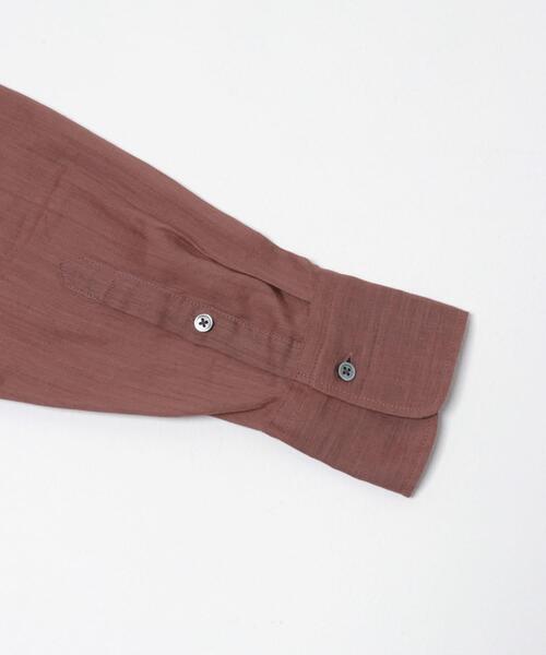 URBAN RESEARCH DOORS（アーバンリサーチドアーズ）の「『WEB/一部店舗限定カラー』ラミーコットンビックシャツ（シャツ/ブラウス・レディース・ブルー/チャコールグレー/ミント/ピンク・FREE）」の13枚目の写真