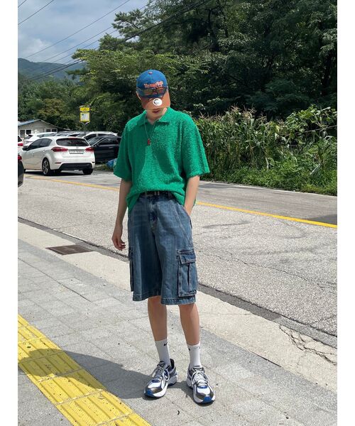 NOUN(ノウン)の「bermuda cargo denim pants (black)(その他パンツ・メンズ・その他・O)」の9枚目の写真