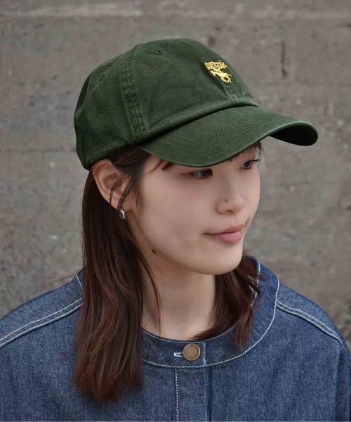 Bleu Bleuet(ブルーブルーエ)の「GREENWICHPOLOCLUBキャップ(キャップ・レディース・カーキ/ベージュ/ネイビー・FREE)」の3枚目の写真