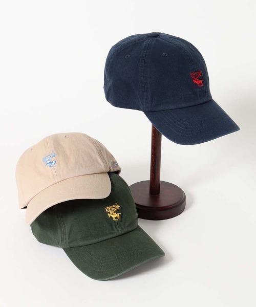 Bleu Bleuet(ブルーブルーエ)の「GREENWICHPOLOCLUBキャップ(キャップ・レディース・カーキ/ベージュ/ネイビー・FREE)」の7枚目の写真