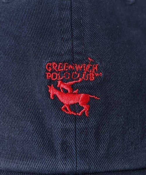 Bleu Bleuet(ブルーブルーエ)の「GREENWICHPOLOCLUBキャップ(キャップ・レディース・カーキ/ベージュ/ネイビー・FREE)」の11枚目の写真