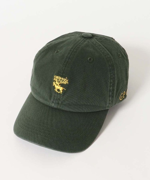 Bleu Bleuet(ブルーブルーエ)の「GREENWICHPOLOCLUBキャップ(キャップ・レディース・カーキ/ベージュ/ネイビー・FREE)」の5枚目の写真