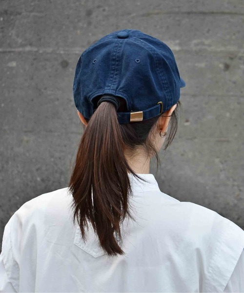Bleu Bleuet(ブルーブルーエ)の「GREENWICHPOLOCLUBキャップ(キャップ・レディース・カーキ/ベージュ/ネイビー・FREE)」の17枚目の写真