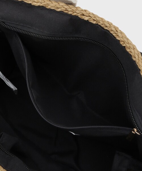 THE SHOP TK （ザ ショップ ティーケー ）の「ロゴ雑材バッグ（ハンドバッグ・レディース・グレー系4/アイボリー系4/ベージュ系4・00）」の21枚目の写真