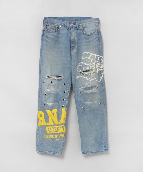 RNA(アールエヌエー)の「R4056 ベーシックストレートデニム(デニムパンツ・レディース・インディゴブルー・X-LARGE)」の5枚目の写真