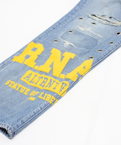 RNA(アールエヌエー)の「R4056 ベーシックストレートデニム(デニムパンツ・レディース・インディゴブルー・X-LARGE)」の16枚目の写真