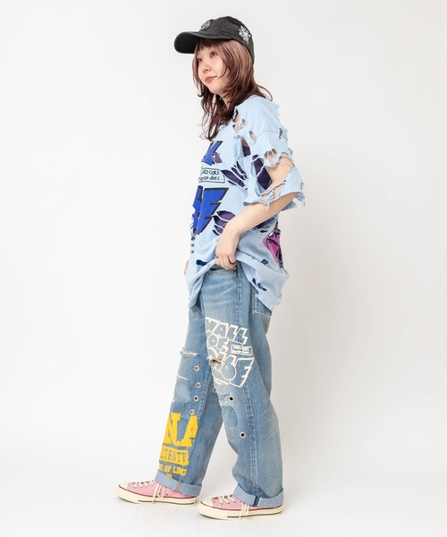 RNA(アールエヌエー)の「R4056 ベーシックストレートデニム(デニムパンツ・レディース・インディゴブルー・X-LARGE)」の10枚目の写真