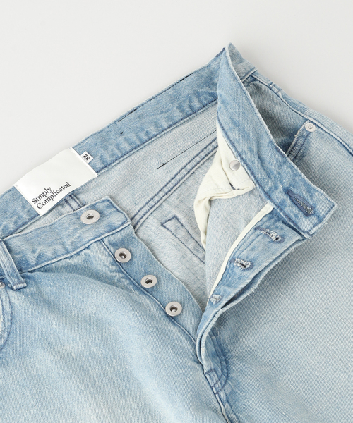 SimplyComplicated（シンプリーコンプリケイテッド）の「SimplyComplicated / シンプリーコンプリケイテッド BF SELVEDGE JEAN（デニムパンツ・メンズ・ブルー系その他・32/30/28）」の3枚目の写真