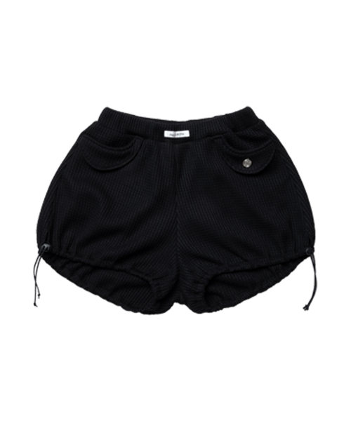 DAMP(ドントアスクマイプラン)の「エアリーワッフルツーウェイバルーンショーツ(その他パンツ・レディース・スカイブルー/ブラック/ピンク・1/2)」の6枚目の写真