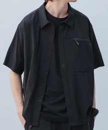+phenix | 【+phenix / プラスフェニックス】AIRFLOW S/S SHIRT Aerapix採用 止水ファスナー 半袖 シャツ(シャツ/ブラウス)