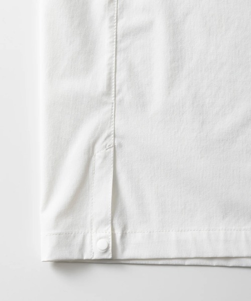 +phenix(プラスフェニックス)の「【+phenix / プラスフェニックス】AIRFLOW S/S SHIRT Aerapix採用 止水ファスナー 半袖 シャツ(シャツ/ブラウス・メンズ・ブラック・MEDIUM/LARGE/X-LARGE)」の12枚目の写真
