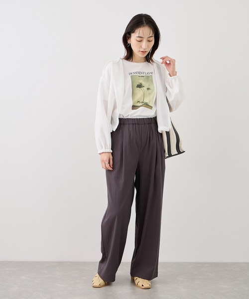 ROPE' PICNIC(ロペピクニック)の「RENUロゴ&フォトアソートプリントTシャツ/UVカット・接触冷感・イージーケア(Tシャツ/カットソー・レディース・ホワイト系その他/ホワイト/ホワイト系その他2/ホワイト系その他3・FREE)」の17枚目の写真