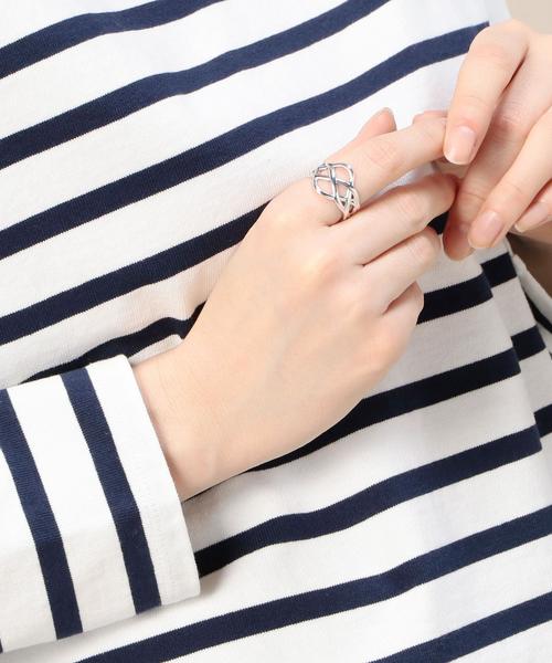 BEAUTY&YOUTH UNITED ARROWS（ビューティーアンドユースユナイテッドアローズ）の「BY PHILIPPE AUDIBERT AHE リング（リング・レディース・シルバー・フリー）」の4枚目の写真