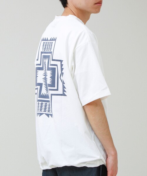 PENDLETON(ペンドルトン)の「【PENDLETON/ペンドルトン】CALCULO×SOLOTEX Tee(Tシャツ/カットソー・メンズ・サックスブルー/サーモンピンク/ブラック/オフホワイト・L/M)」の22枚目の写真