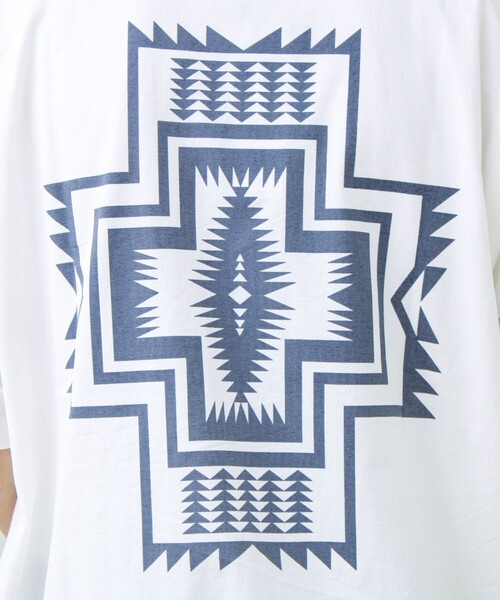 PENDLETON(ペンドルトン)の「【PENDLETON/ペンドルトン】CALCULO×SOLOTEX Tee(Tシャツ/カットソー・メンズ・サックスブルー/サーモンピンク/ブラック/オフホワイト・L/M)」の8枚目の写真