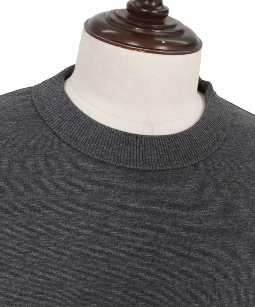 CAMBIO(カンビオ)の「mt10470- Asymmetry Switch Cut sew デザインTシャツ(S69026cmb)(Tシャツ/カットソー・メンズ・キナリ/ベージュ系その他/ブラック×グレー/チャコールグレー×ブラック・L/M/S)」の16枚目の写真