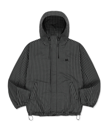 BROWNBREATH（ブラウンブレス）の「CHECK WINDBREAKER JACKET - BLACK（ナイロンジャケット）」
