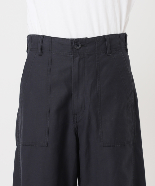 U by SPICK&SPAN(ユーバイスピックアンドスパン)の「コットンリネンバレルレッグルーズベイカーパンツ(カーゴパンツ・レディース・ベージュ/ネイビー/カーキ・38/36)」の19枚目の写真