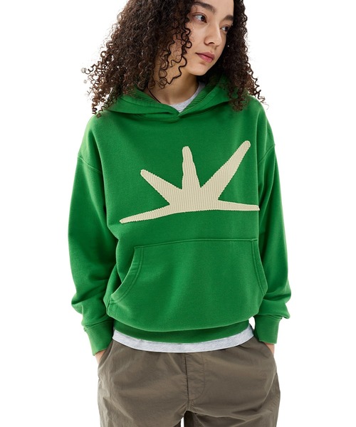 SUNLOVE(サンラブ)の「Daybreak Hoodie(パーカー・レディース・ブラウン/グリーン/チャコール/ネイビー/イエロー・S/M/L/XL)」の4枚目の写真