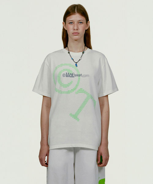 TEKET（テケット）の「Manual Tee White（Tシャツ/カットソー・レディース・その他・SMALL/MEDIUM/LARGE）」の2枚目の写真
