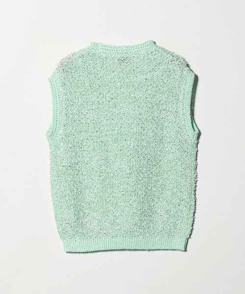 UNITED ARROWS(ユナイテッドアローズ)の「YTM カラー ミックス ニット ベスト(ニット/セーター・レディース・ナチュラル/ネイビー/ライム・FREE)」の13枚目の写真