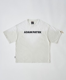 ADAMPATEK/basic logo aging T/ベーシックロゴエイジング加工Tシャツ(AP2614025)