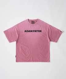 ADAMPATEK/basic logo aging T/ベーシックロゴエイジング加工Tシャツ(AP2614025)