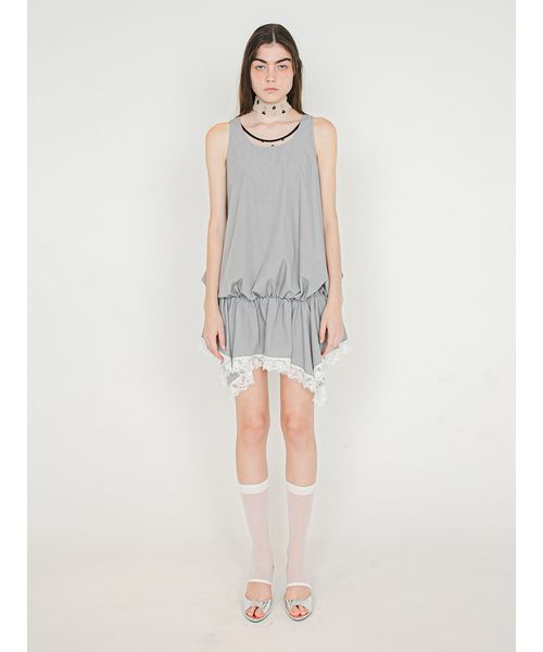 SORIN（ソリン　）の「SWANLAKE Choker Tanktop/スワンレイク チョーカータンクトップ（タンクトップ・レディース・ブラック/ベージュ/サーモンピンク/ミント・38）」の18枚目の写真