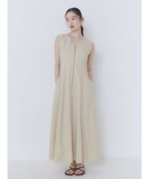 LAGUNAMOON | フロントZIPミックスカラーワンピース 【夏服】(ワンピース)