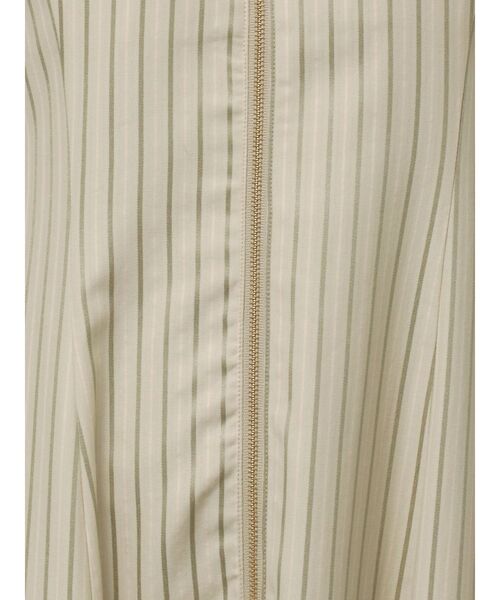 LAGUNAMOON（ラグナムーン）の「フロントZIPミックスカラーワンピース 【夏服】（ワンピース・レディース・ブラック/アイボリー/ライトグリーン・MEDIUM/SMALL）」の12枚目の写真