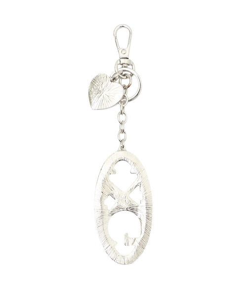 X-girl(エックスガール)の「XG RHINESTONE KEYRING(キーホルダー・レディース・シルバー/ブラック・ONE SIZE)」の3枚目の写真