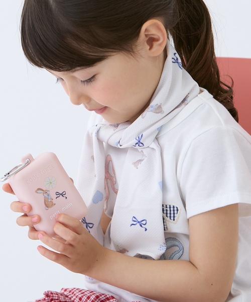 るい様　ハンドメイドオーダー品 セール】【シリコンケース&カラビナ付】ひんやりタオル（その他小物