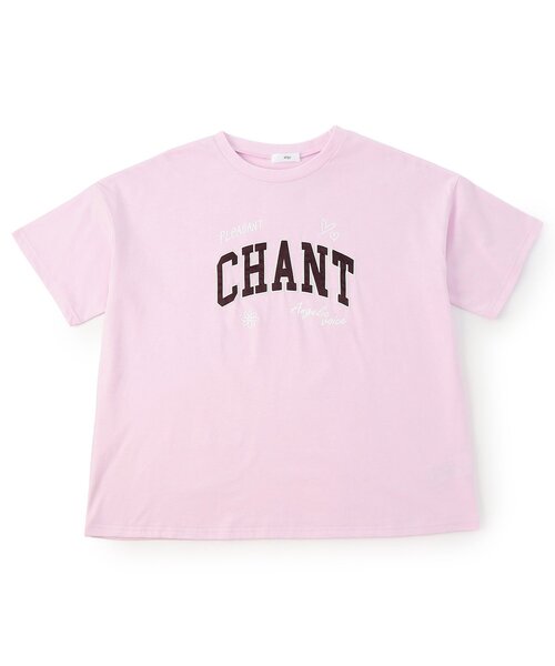 algy(アルジー)の「サテンアップリケロゴBIG半袖Tシャツ(Tシャツ/カットソー・キッズ・オフホワイト/サックスブルー/ピンク・160/150/140/130)」の12枚目の写真