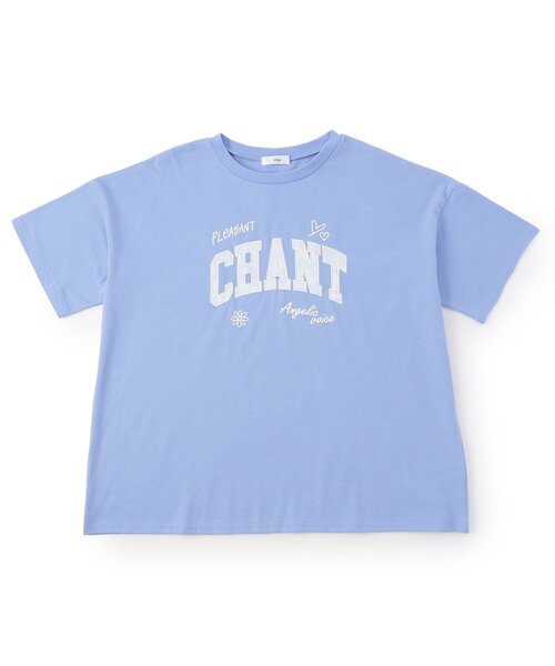 algy(アルジー)の「サテンアップリケロゴBIG半袖Tシャツ(Tシャツ/カットソー・キッズ・オフホワイト/サックスブルー/ピンク・160/150/140/130)」の10枚目の写真