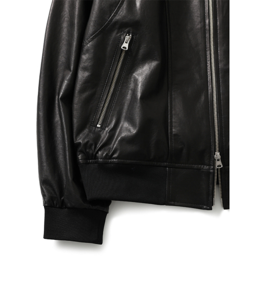 HORLISUN（ホーリーサン）の「Capital Leather Zip up Jacket Black（ライダースジャケット・レディース・その他・MEDIUM）」の3枚目の写真