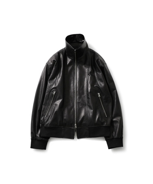 HORLISUN（ホーリーサン）の「Capital Leather Zip up Jacket Black（ライダースジャケット・レディース・その他・MEDIUM）」の6枚目の写真
