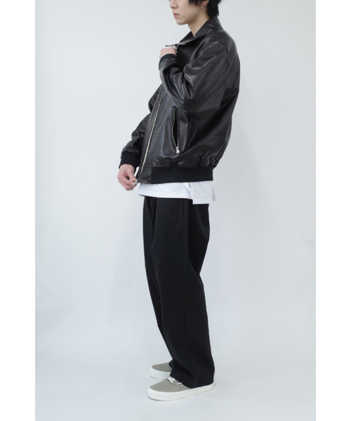 HORLISUN（ホーリーサン）の「Capital Leather Zip up Jacket Black（ライダースジャケット・レディース・その他・MEDIUM）」の9枚目の写真