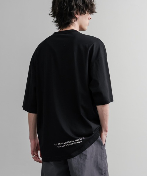 THE NORTH FACE(ザノースフェイス)の「日本未展開モデル THE NORTH FACE ザ・ノースフェイス WHITE LABEL ホワイトレーベル POCKET S/S R/TEE オーバーサイズ胸ポケット付き半袖Tシャツ(Tシャツ/カットソー・メンズ・ホワイト/ブラック/グレイッシュブルー・XXL/XL/M/L)」の21枚目の写真