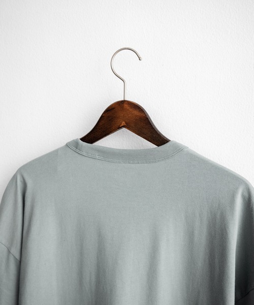 THE NORTH FACE(ザノースフェイス)の「日本未展開モデル THE NORTH FACE ザ・ノースフェイス WHITE LABEL ホワイトレーベル POCKET S/S R/TEE オーバーサイズ胸ポケット付き半袖Tシャツ(Tシャツ/カットソー・メンズ・ホワイト/ブラック/グレイッシュブルー・XXL/XL/M/L)」の11枚目の写真