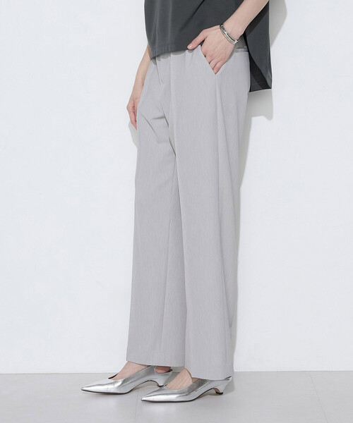 COMME CA(コムサ)の「2WAYストレッチツイルストレートパンツ(その他パンツ・レディース・ライトグレー/キャメル/チャコール・11号/7号/9号)」の7枚目の写真